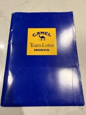 1987 Camel Team Lotus F1 Press Folder Senna Nakajima British GP kit de mídia comprar usado 1987 Camel Team Lotus F1 Press Folder Senna Nakajima British GP kit de mídia comprar usado  Enviando para Brazil