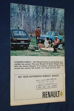 1968 Renault 10/16 Original Vintage Mini Anúncio Impressão Publicitária Anúncio 68 R10 R16 comprar usado  Enviando para Brazil