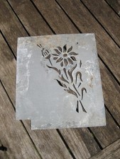 Ancien pochoir zinc d'occasion  Neuville-aux-Bois
