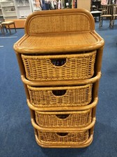Tier drawer wicker for sale  STOKE-ON-TRENT