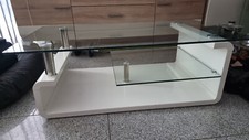 Couchtisch weiß hochglanz gebraucht kaufen  Großbeeren
