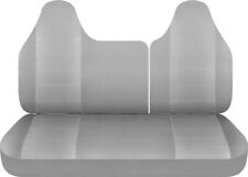 Compatível com capas de banco dianteiro inferior sólido superior Ford F150 40-60 1997-1998 prata comprar usado  Enviando para Brazil