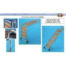 Passerella scaletta inox usato  Riposto
