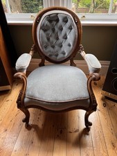 Victorian carved walnut for sale  LEEDS