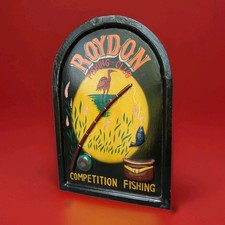 Vintage wooden fishing for sale  WIGSTON