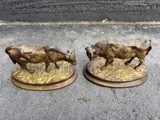 Paire bronzes dorés d'occasion  Expédié en Belgium