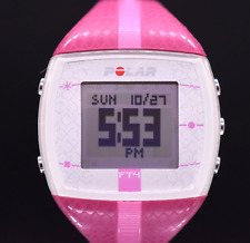 Relógio digital feminino POLAR FT4 monitor de frequência cardíaca branco rosa NOVA BATERIA, usado comprar usado  Enviando para Brazil