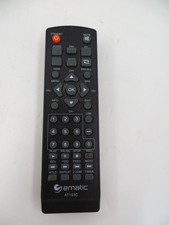 Caixa conversor de TV Ematic AT103C controle remoto preta substituição testada limpa, usado comprar usado  Enviando para Brazil
