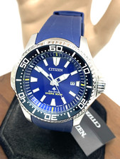 Relógio Citizen masculino Eco-Drive BN0080-05L Promaster mostrador azul pulseira de borracha 44mm, usado comprar usado  Enviando para Brazil