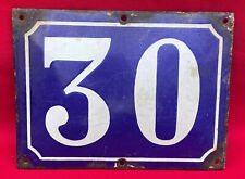 Plaque émaillée bombée d'occasion Plaque émaillée bombée d'occasion  Vannes