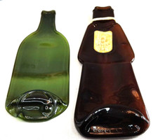Slumped liquor bottles for sale  Bedford