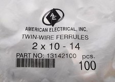 American electrical 13142100 for sale  Vancouver