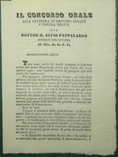Concorso orale alla usato  San Gregorio di Catania