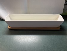 Long rectangle white for sale  Le Claire