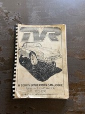 Tvr series spare for sale  BURY ST. EDMUNDS