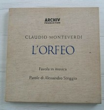 Box 2lp monteverdi usato  Palermo
