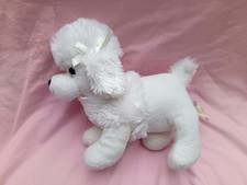 Peluche chien blanc d'occasion  Armentières