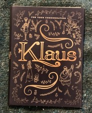 Klaus Blu-ray FYC Netflix Full Length Animated Movie Screener 2019 (not DVD) comprar usado  Enviando para Brazil
