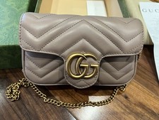 Gucci marmont flap for sale  LEICESTER