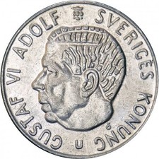 Münze schweden krone gebraucht kaufen  Erlangen