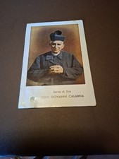santino HolyCard Relic Reliquia  Don Giovanni Calabria ....  Bello!! comprar usado  Enviando para Brazil