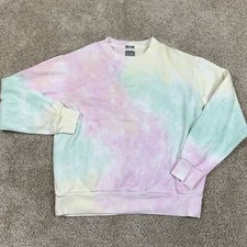 Moletom GAP Feminino Médio Multicolorido Tie Dye Pulôver Casual Mistura de Algodão comprar usado  Enviando para Brazil