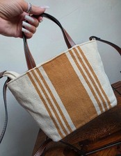 Zara striped canvas for sale  NEWPORT