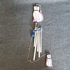 Cat wind chimes for sale  USK