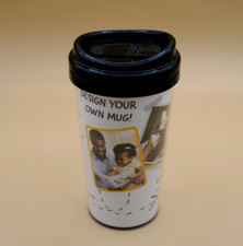 Projete sua própria caneca/copo de café de viagem 17 oz divertido seguro escreva sua própria mensagem! comprar usado  Enviando para Brazil