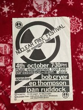 Nuclear free festival for sale  WALSALL
