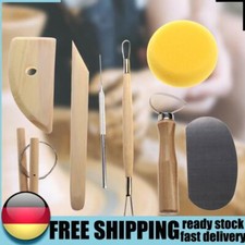 8pcs clay ceramics for sale  Shipping to United Kingdom