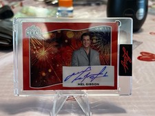 2025 Leaf Metal Independence Day Mel Gibson fogos de artifício gelo autografado 1/1 Pop Century  comprar usado  Enviando para Brazil