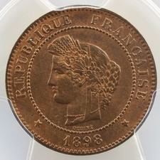 1898 pcgs ms64rb d'occasion  France