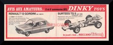 Publicite dinky toys d'occasion  France
