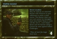 Sniper roost shadowrun usato  Italia