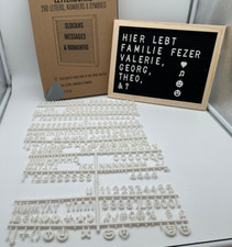 Letterboard holzrahmen buchsta gebraucht kaufen  Driedorf