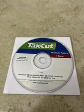 2006 H&R Block TaxCut Premium Federal + State Win 98/Me/2000/XP; Mac OS X comprar usado  Enviando para Brazil