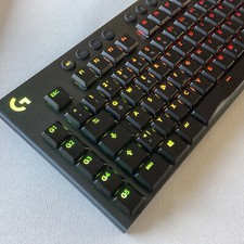 Logitech G915 LIGHTSPEED kabellose mechanische Gaming-Tastatur Schwarz GUT, usado comprar usado  Enviando para Brazil