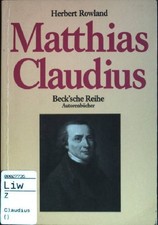 Matthias claudius beck gebraucht kaufen  Koblenz