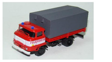 IFA fire truck, gray awning - Herpa 477 skala 1/87 na sprzedaż  PL