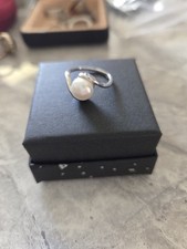 Cultured pearl ring for sale  LIVERPOOL