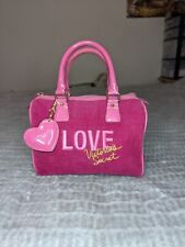 Bolsa Vintage Victoria’s Secret Bolsa Rosa Veludo Bolsa Pequena Charme comprar usado  Enviando para Brazil