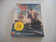 1975 JOGO DE TABULEIRO AVALON HILL FEITO NOS EUA NAVIOS DE MADEIRA E JOGO DE TABULEIRO DE GUERRA MASCULINO DE FERRO, usado comprar usado  Enviando para Brazil