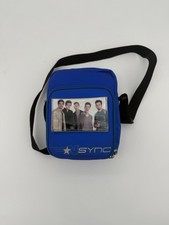 Usado, *Mini bolsa de ombro vintage 2001 NSYNC azul porta-CD – marca Zeeks comprar usado  Enviando para Brazil