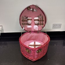 Heart shaped pink for sale  CONSETT