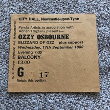 Ozzy osbourne blizzard for sale Ozzy osbourne blizzard for sale  WALSALL