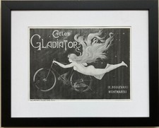Vintage bicycle poster for sale  Deer Park
