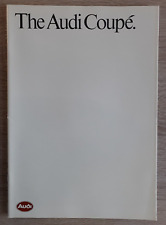 Audi coupe brochure for sale  BOURNE