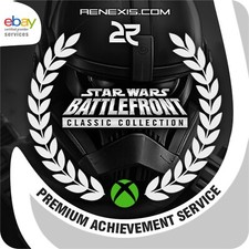 Usado, 🏆 STAR WARS: BATTLEFRONT CLASSIC COLLECTION 🏆 XBOX ACHIEVEMENTS 100% UNLOCK comprar usado  Enviando para Brazil