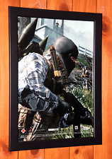 Call of Duty 4 Modern Warfare PS3 NDS Rare Small Promo Poster / Ad Page Framed. comprar usado  Enviando para Brazil